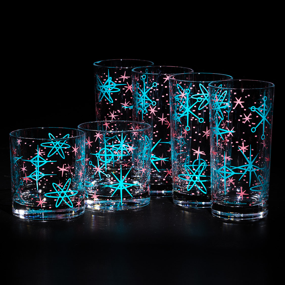 Atomic Meltdown Rocks Glass