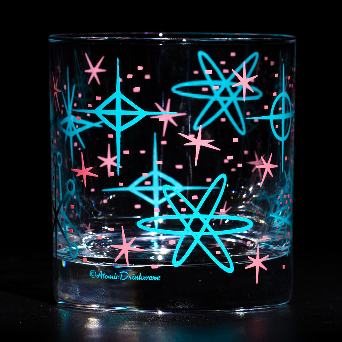 Atomic Meltdown Rocks Glass – Atomic Drinkware