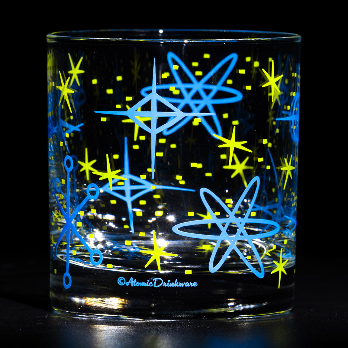 Nuclear Fallout Rocks Glass