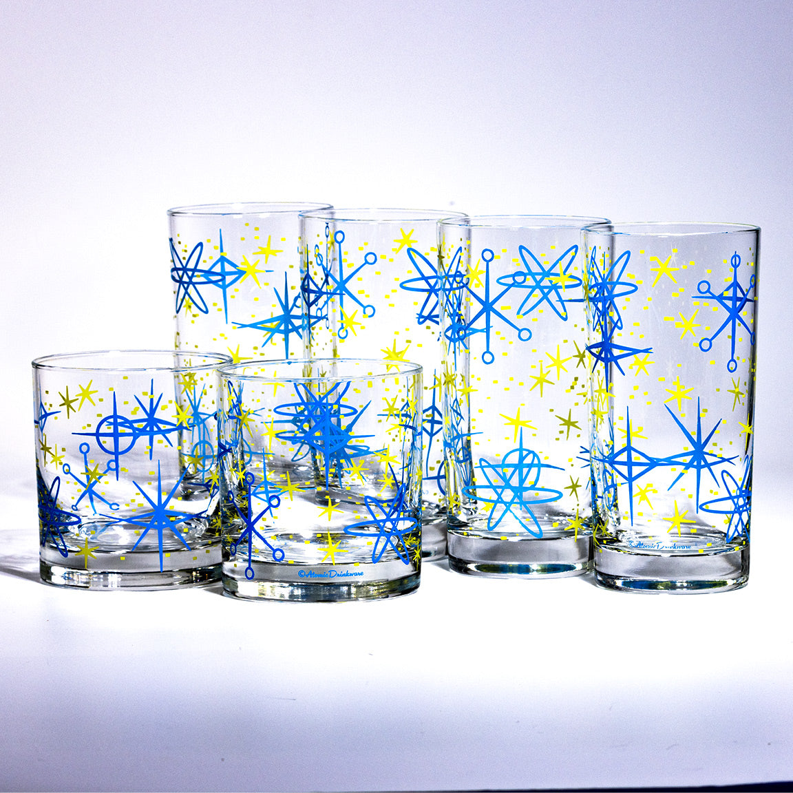 Nuclear Fallout Rocks Glass